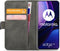 Mobilize Telefoonhoesje geschikt voor Motorola Edge 40 Hoesje | Mobilize Classic Gelly Wallet Bookcase Portemonnee | Pasjeshouder voor 2 Pasjes | Telefoonhoesje voor Pinpas / OV Kaart / Rijbewijs - Zwart