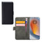 Mobilize Telefoonhoesje geschikt voor Motorola Edge 50 Fusion Hoesje | Mobilize Classic Gelly Wallet Bookcase Portemonnee | Pasjeshouder voor 2 Pasjes | Telefoonhoesje voor Pinpas / OV Kaart / Rijbewijs - Zwart