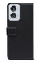 Mobilize Telefoonhoesje geschikt voor Motorola Edge 50 Fusion Hoesje | Mobilize Classic Gelly Wallet Bookcase Portemonnee | Pasjeshouder voor 2 Pasjes | Telefoonhoesje voor Pinpas / OV Kaart / Rijbewijs - Zwart