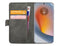 Mobilize Telefoonhoesje geschikt voor Motorola Edge 50 Fusion Hoesje | Mobilize Classic Gelly Wallet Bookcase Portemonnee | Pasjeshouder voor 2 Pasjes | Telefoonhoesje voor Pinpas / OV Kaart / Rijbewijs - Zwart