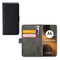 Mobilize Telefoonhoesje geschikt voor Motorola Edge 50 Ultra Hoesje | Mobilize Classic Gelly Wallet Bookcase Portemonnee | Pasjeshouder voor 2 Pasjes | Telefoonhoesje voor Pinpas / OV Kaart / Rijbewijs - Zwart