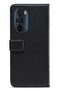 Mobilize Telefoonhoesje geschikt voor Motorola Edge X30 Hoesje | Mobilize Classic Gelly Wallet Bookcase Portemonnee | Pasjeshouder voor 2 Pasjes | Telefoonhoesje voor Pinpas / OV Kaart / Rijbewijs - Zwart