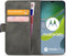 Mobilize Telefoonhoesje geschikt voor Motorola Moto E13 Hoesje | Mobilize Classic Gelly Wallet Bookcase Portemonnee | Pasjeshouder voor 2 Pasjes | Telefoonhoesje voor Pinpas / OV Kaart / Rijbewijs - Zwart