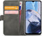 Mobilize Telefoonhoesje geschikt voor Motorola Moto E22i Hoesje | Mobilize Classic Gelly Wallet Bookcase Portemonnee | Pasjeshouder voor 2 Pasjes | Telefoonhoesje voor Pinpas / OV Kaart / Rijbewijs - Zwart