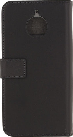 Mobilize Telefoonhoesje geschikt voor Motorola Moto E4 Plus Hoesje | Mobilize Classic Gelly Wallet Bookcase Portemonnee | Pasjeshouder voor 2 Pasjes | Telefoonhoesje voor Pinpas / OV Kaart / Rijbewijs - Zwart