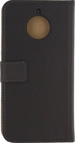 Mobilize Telefoonhoesje geschikt voor Motorola Moto E4 Plus Hoesje | Mobilize Classic Wallet Bookcase Portemonnee | Pasjeshouder voor 2 Pasjes | Telefoonhoesje voor Pinpas / OV Kaart / Rijbewijs - Zwart