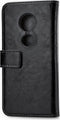Mobilize Telefoonhoesje geschikt voor Motorola Moto E5 Play Hoesje | Mobilize Elite Gelly Bookcase Portemonnee | Pasjeshouder voor 3 Pasjes | Telefoonhoesje voor Pinpas / OV Kaart / Rijbewijs - Zwart