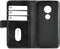 Mobilize Telefoonhoesje geschikt voor Motorola Moto E5 Play Hoesje | Mobilize Elite Gelly Bookcase Portemonnee | Pasjeshouder voor 3 Pasjes | Telefoonhoesje voor Pinpas / OV Kaart / Rijbewijs - Zwart