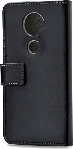 Mobilize Telefoonhoesje geschikt voor Motorola Moto E5 Plus Hoesje | Mobilize Classic Gelly Wallet Bookcase Portemonnee | Pasjeshouder voor 2 Pasjes | Telefoonhoesje voor Pinpas / OV Kaart / Rijbewijs - Zwart
