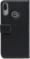 Mobilize Telefoonhoesje geschikt voor Motorola Moto E6 Plus Hoesje | Mobilize Classic Gelly Wallet Bookcase Portemonnee | Pasjeshouder voor 2 Pasjes | Telefoonhoesje voor Pinpas / OV Kaart / Rijbewijs - Zwart