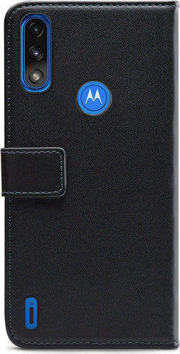 Mobilize Telefoonhoesje geschikt voor Motorola Moto E7 Power Hoesje | Mobilize Classic Gelly Wallet Bookcase Portemonnee | Pasjeshouder voor 2 Pasjes | Telefoonhoesje voor Pinpas / OV Kaart / Rijbewijs - Zwart