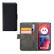 Mobilize Telefoonhoesje geschikt voor Motorola Moto G04 Hoesje | Mobilize Classic Gelly Wallet Bookcase Portemonnee | Pasjeshouder voor 2 Pasjes | Telefoonhoesje voor Pinpas / OV Kaart / Rijbewijs - Zwart