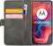 Mobilize Telefoonhoesje geschikt voor Motorola Moto G04 Hoesje | Mobilize Classic Gelly Wallet Bookcase Portemonnee | Pasjeshouder voor 2 Pasjes | Telefoonhoesje voor Pinpas / OV Kaart / Rijbewijs - Zwart