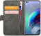 Mobilize Telefoonhoesje geschikt voor Motorola Moto G100 Hoesje | Mobilize Classic Gelly Wallet Bookcase Portemonnee | Pasjeshouder voor 2 Pasjes | Telefoonhoesje voor Pinpas / OV Kaart / Rijbewijs - Zwart
