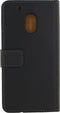 Mobilize Telefoonhoesje geschikt voor Motorola Moto G4 Play Hoesje | Mobilize Classic Wallet Bookcase Portemonnee | Pasjeshouder voor 2 Pasjes | Telefoonhoesje voor Pinpas / OV Kaart / Rijbewijs - Zwart