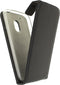 Mobilize Telefoonhoesje geschikt voor Motorola Moto G4 Play Hoesje | Mobilize Classic Gelly Flipcase | Pasjeshouder voor 1 Pasje | Telefoonhoesje voor Pinpas / OV Kaart / Rijbewijs - Zwart