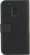 Mobilize Telefoonhoesje geschikt voor Motorola Moto G4 Play Hoesje | Mobilize Classic Gelly Wallet Bookcase Portemonnee | Pasjeshouder voor 2 Pasjes | Telefoonhoesje voor Pinpas / OV Kaart / Rijbewijs - Zwart