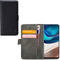 Mobilize Telefoonhoesje geschikt voor Motorola Moto G42 Hoesje | Mobilize Classic Gelly Wallet Bookcase Portemonnee | Pasjeshouder voor 2 Pasjes | Telefoonhoesje voor Pinpas / OV Kaart / Rijbewijs - Zwart