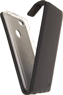 Mobilize Telefoonhoesje geschikt voor Motorola Moto G5 Plus Hoesje | Mobilize Classic Gelly Flipcase | Pasjeshouder voor 1 Pasje | Telefoonhoesje voor Pinpas / OV Kaart / Rijbewijs - Zwart