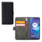 Mobilize Telefoonhoesje geschikt voor Motorola Moto G50 Hoesje | Mobilize Classic Gelly Wallet Bookcase Portemonnee | Pasjeshouder voor 2 Pasjes | Telefoonhoesje voor Pinpas / OV Kaart / Rijbewijs - Zwart