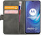 Mobilize Telefoonhoesje geschikt voor Motorola Moto G50 Hoesje | Mobilize Classic Gelly Wallet Bookcase Portemonnee | Pasjeshouder voor 2 Pasjes | Telefoonhoesje voor Pinpas / OV Kaart / Rijbewijs - Zwart