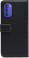 Mobilize Telefoonhoesje geschikt voor Motorola Moto G51 5G Hoesje | Mobilize Classic Gelly Wallet Bookcase Portemonnee | Pasjeshouder voor 2 Pasjes | Telefoonhoesje voor Pinpas / OV Kaart / Rijbewijs - Zwart