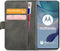 Mobilize Telefoonhoesje geschikt voor Motorola Moto G53 5G Hoesje | Mobilize Classic Gelly Wallet Bookcase Portemonnee | Pasjeshouder voor 2 Pasjes | Telefoonhoesje voor Pinpas / OV Kaart / Rijbewijs - Zwart