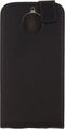 Mobilize Telefoonhoesje geschikt voor Motorola Moto G5S Plus Hoesje | Mobilize Classic Gelly Flipcase | Pasjeshouder voor 1 Pasje | Telefoonhoesje voor Pinpas / OV Kaart / Rijbewijs - Zwart