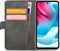 Mobilize Telefoonhoesje geschikt voor Motorola Moto G60 Hoesje | Mobilize Classic Gelly Wallet Bookcase Portemonnee | Pasjeshouder voor 2 Pasjes | Telefoonhoesje voor Pinpas / OV Kaart / Rijbewijs - Zwart