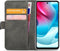 Mobilize Telefoonhoesje geschikt voor Motorola Moto G60s Hoesje | Mobilize Classic Gelly Wallet Bookcase Portemonnee | Pasjeshouder voor 2 Pasjes | Telefoonhoesje voor Pinpas / OV Kaart / Rijbewijs - Zwart