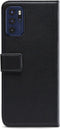 Mobilize Telefoonhoesje geschikt voor Motorola Moto G60s Hoesje | Mobilize Classic Gelly Wallet Bookcase Portemonnee | Pasjeshouder voor 2 Pasjes | Telefoonhoesje voor Pinpas / OV Kaart / Rijbewijs - Zwart