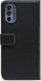Mobilize Telefoonhoesje geschikt voor Motorola Moto G62 Hoesje | Mobilize Classic Gelly Wallet Bookcase Portemonnee | Pasjeshouder voor 2 Pasjes | Telefoonhoesje voor Pinpas / OV Kaart / Rijbewijs - Zwart