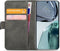 Mobilize Telefoonhoesje geschikt voor Motorola Moto G62 Hoesje | Mobilize Classic Gelly Wallet Bookcase Portemonnee | Pasjeshouder voor 2 Pasjes | Telefoonhoesje voor Pinpas / OV Kaart / Rijbewijs - Zwart
