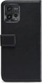 Mobilize Telefoonhoesje geschikt voor Motorola Moto G72 Hoesje | Mobilize Classic Gelly Wallet Bookcase Portemonnee | Pasjeshouder voor 2 Pasjes | Telefoonhoesje voor Pinpas / OV Kaart / Rijbewijs - Zwart