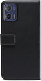 Mobilize Telefoonhoesje geschikt voor Motorola Moto G73 5G Hoesje | Mobilize Classic Gelly Wallet Bookcase Portemonnee | Pasjeshouder voor 2 Pasjes | Telefoonhoesje voor Pinpas / OV Kaart / Rijbewijs - Zwart