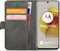 Mobilize Telefoonhoesje geschikt voor Motorola Moto G73 5G Hoesje | Mobilize Classic Gelly Wallet Bookcase Portemonnee | Pasjeshouder voor 2 Pasjes | Telefoonhoesje voor Pinpas / OV Kaart / Rijbewijs - Zwart