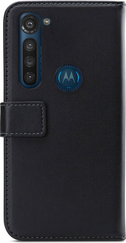 Mobilize Telefoonhoesje geschikt voor Motorola Moto G8 Power Hoesje | Mobilize Classic Gelly Wallet Bookcase Portemonnee | Pasjeshouder voor 2 Pasjes | Telefoonhoesje voor Pinpas / OV Kaart / Rijbewijs - Zwart
