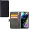 Mobilize Telefoonhoesje geschikt voor Motorola Moto G82 Hoesje | Mobilize Classic Gelly Wallet Bookcase Portemonnee | Pasjeshouder voor 2 Pasjes | Telefoonhoesje voor Pinpas / OV Kaart / Rijbewijs - Zwart