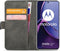 Mobilize Telefoonhoesje geschikt voor Motorola Moto G84 Hoesje | Mobilize Classic Gelly Wallet Bookcase Portemonnee | Pasjeshouder voor 2 Pasjes | Telefoonhoesje voor Pinpas / OV Kaart / Rijbewijs - Zwart