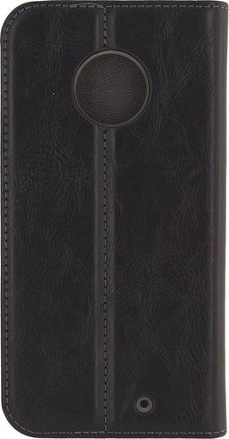 Mobilize Telefoonhoesje geschikt voor Motorola Moto X4 Hoesje | Mobilize Premium Gelly Bookcase Portemonnee | Pasjeshouder voor 1 Pasje | Telefoonhoesje voor Pinpas / OV Kaart / Rijbewijs - Zwart
