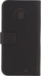 Mobilize Telefoonhoesje geschikt voor Motorola Moto X4 Hoesje | Mobilize Classic Gelly Wallet Bookcase Portemonnee | Pasjeshouder voor 2 Pasjes | Telefoonhoesje voor Pinpas / OV Kaart / Rijbewijs - Zwart