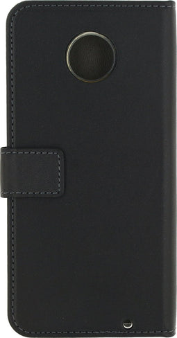 Mobilize Telefoonhoesje geschikt voor Motorola Moto Z Play Hoesje | Mobilize Classic Gelly Wallet Bookcase Portemonnee | Pasjeshouder voor 2 Pasjes | Telefoonhoesje voor Pinpas / OV Kaart / Rijbewijs - Zwart