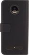 Mobilize Telefoonhoesje geschikt voor Motorola Moto Z2 Force Hoesje | Mobilize Classic Gelly Wallet Bookcase Portemonnee | Pasjeshouder voor 2 Pasjes | Telefoonhoesje voor Pinpas / OV Kaart / Rijbewijs - Zwart