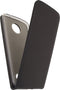 Mobilize Telefoonhoesje geschikt voor Motorola Moto Z2 Force Hoesje | Mobilize Classic Gelly Flipcase | Pasjeshouder voor 1 Pasje | Telefoonhoesje voor Pinpas / OV Kaart / Rijbewijs - Zwart