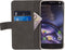 Mobilize Telefoonhoesje geschikt voor Motorola Moto Z2 Force Hoesje | Mobilize Classic Gelly Wallet Bookcase Portemonnee | Pasjeshouder voor 2 Pasjes | Telefoonhoesje voor Pinpas / OV Kaart / Rijbewijs - Zwart