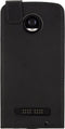 Mobilize Telefoonhoesje geschikt voor Motorola Moto Z2 Play Hoesje | Mobilize Classic Gelly Flipcase | Pasjeshouder voor 1 Pasje | Telefoonhoesje voor Pinpas / OV Kaart / Rijbewijs - Zwart
