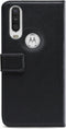 Mobilize Telefoonhoesje geschikt voor Motorola One Action Hoesje | Mobilize Classic Gelly Wallet Bookcase Portemonnee | Pasjeshouder voor 2 Pasjes | Telefoonhoesje voor Pinpas / OV Kaart / Rijbewijs - Zwart