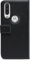 Mobilize Telefoonhoesje geschikt voor Motorola One Action Hoesje | Mobilize Classic Gelly Wallet Bookcase Portemonnee | Pasjeshouder voor 2 Pasjes | Telefoonhoesje voor Pinpas / OV Kaart / Rijbewijs - Zwart