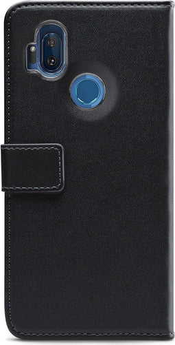 Mobilize Telefoonhoesje geschikt voor Motorola One Hyper Hoesje | Mobilize Classic Gelly Wallet Bookcase Portemonnee | Pasjeshouder voor 2 Pasjes | Telefoonhoesje voor Pinpas / OV Kaart / Rijbewijs - Zwart