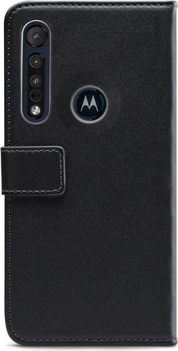 Mobilize Telefoonhoesje geschikt voor Motorola One Macro Hoesje | Mobilize Classic Gelly Wallet Bookcase Portemonnee | Pasjeshouder voor 2 Pasjes | Telefoonhoesje voor Pinpas / OV Kaart / Rijbewijs - Zwart